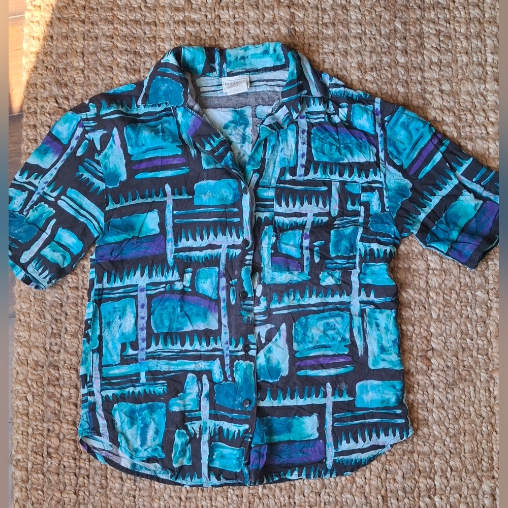 Vintage bobbie brooks‎  casual button down